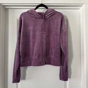 SO The Lounge Life Softest Hoodie - Cropped Velour